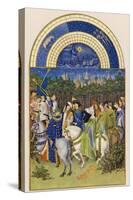May Celebrating May Day Near the Town of Riom in the Auvergne-Pol De Limbourg-Stretched Canvas