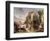 May Day, c.1811-12-William Collins-Framed Premium Giclee Print