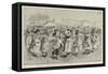 May-Day Festivities, a Pastoral Dance at St Mary's Cray-null-Framed Stretched Canvas