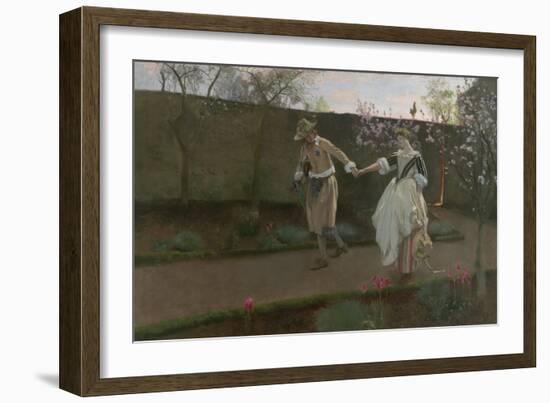 May Day Morning, 1890-94-Edwin Austin Abbey-Framed Giclee Print