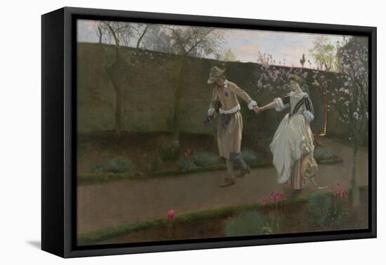 May Day Morning, 1890-94-Edwin Austin Abbey-Framed Stretched Canvas