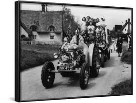 May Day Tractor-Fred Musto-Framed Photographic Print