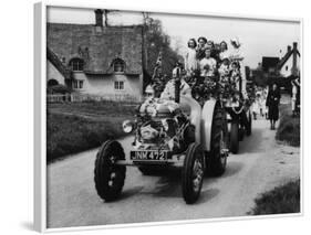 May Day Tractor-Fred Musto-Framed Photographic Print