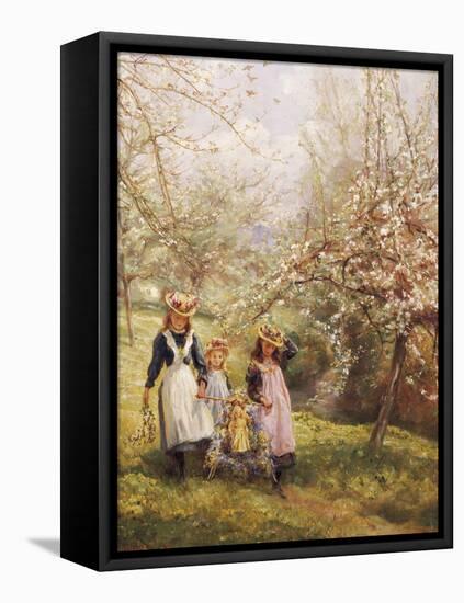 May-Day-Edgar Barclay-Framed Stretched Canvas