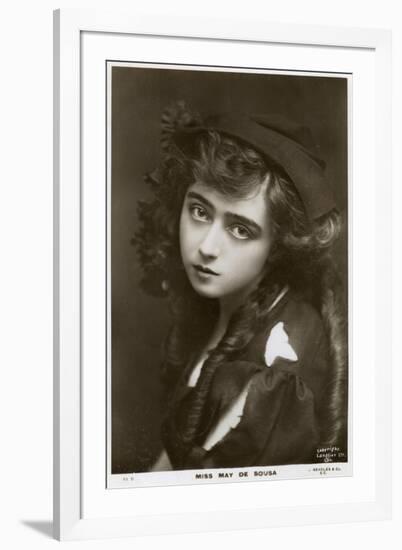 May De Sousa, American Singer and Actress, C1906-J Beagles & Co-Framed Giclee Print