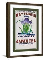 May Flower Brand Tea-null-Framed Art Print