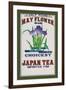 May Flower Brand Tea-null-Framed Art Print