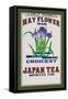 May Flower Brand Tea-null-Framed Stretched Canvas