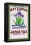 May Flower Brand Tea-null-Framed Stretched Canvas