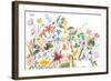 May Flowers - Jack & Jill-Frank Dobias-Framed Giclee Print