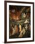 May, Fresco from Cycle of Months C.1400 Buonconsiglio Castle-Venceslao-Framed Giclee Print