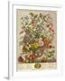 May, from 'twelve Months of Flowers' by Robert Furber (C.1674-1756) Engraved by Henry Fletcher-Pieter Casteels-Framed Giclee Print