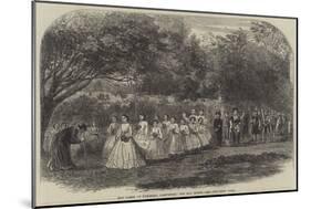 May Games at Wymering, Hampshire, the May Queen-null-Mounted Giclee Print