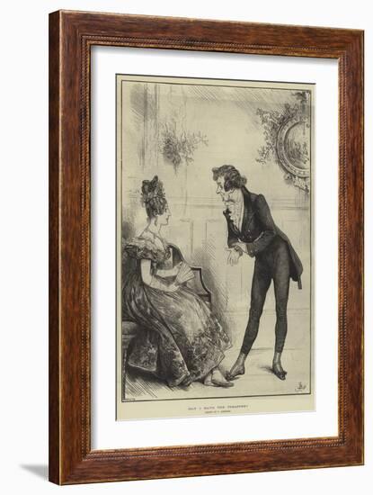 May I Have the Pleasure?-Frederick Barnard-Framed Giclee Print