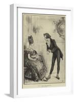 May I Have the Pleasure?-Frederick Barnard-Framed Giclee Print