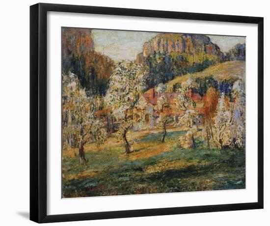 May in the Mountains-Ernest Lawson-Framed Giclee Print