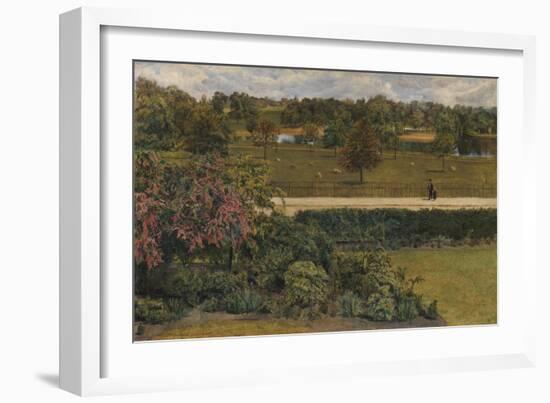 May, in the Regent's Park-Charles Allston Collins-Framed Giclee Print