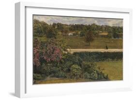 May, in the Regent's Park-Charles Allston Collins-Framed Giclee Print