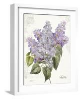 May Lilac on White-Katie Pertiet-Framed Art Print