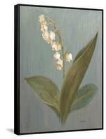 May Lily of the Valley Green-Danhui Nai-Framed Stretched Canvas