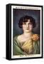 May Mcavoy (1899-198), American Actress, 1928-WD & HO Wills-Framed Stretched Canvas