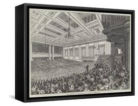 May Meetings in Exeter Hall-null-Framed Stretched Canvas