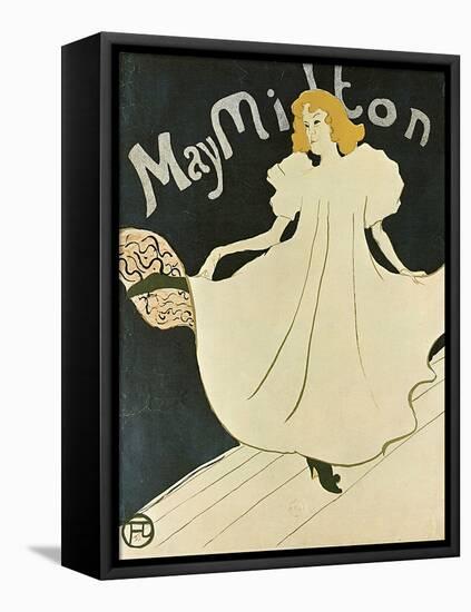 May Milton, 1895-Henri de Toulouse-Lautrec-Framed Stretched Canvas