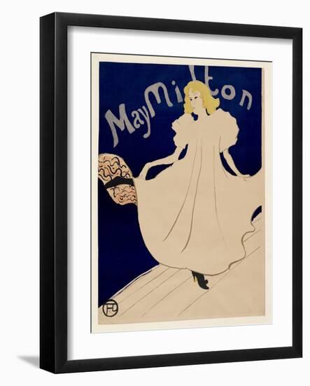 May Milton, 1895-Henri de Toulouse-Lautrec-Framed Giclee Print