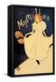 May Milton on Stage-Henri de Toulouse-Lautrec-Framed Stretched Canvas