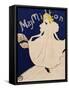 May Milton-Henri de Toulouse-Lautrec-Framed Stretched Canvas