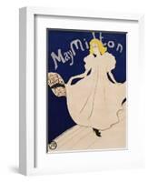 May Milton-Henri de Toulouse-Lautrec-Framed Giclee Print