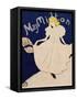 May Milton-Henri de Toulouse-Lautrec-Framed Stretched Canvas