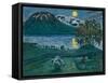 May moon, 1908-Nikolai Astrup-Framed Stretched Canvas