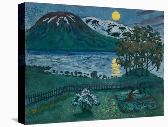May moon, 1908-Nikolai Astrup-Stretched Canvas