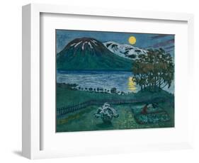 May moon, 1908-Nikolai Astrup-Framed Giclee Print