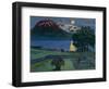 May Moon, 1908-Nikolai Astrup-Framed Giclee Print