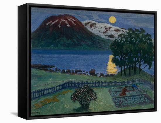 May Moon, 1908-Nikolai Astrup-Framed Stretched Canvas