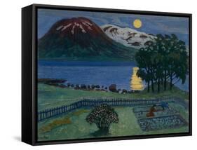 May Moon, 1908-Nikolai Astrup-Framed Stretched Canvas