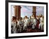 May Morning on Magdalen Tower-William Holman Hunt-Framed Giclee Print