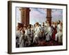 May Morning on Magdalen Tower-William Holman Hunt-Framed Giclee Print