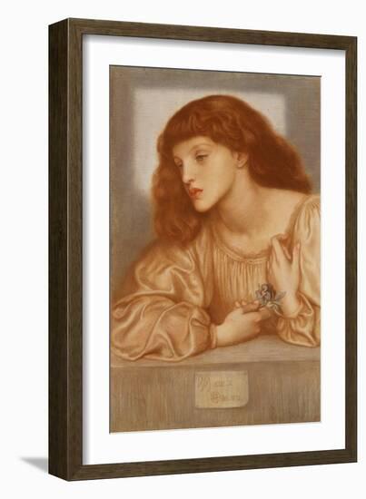 May Morris, 1872-Dante Gabriel Rossetti-Framed Giclee Print