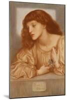 May Morris, 1872-Dante Gabriel Rossetti-Mounted Giclee Print