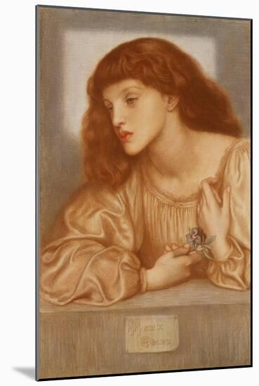 May Morris, 1872-Dante Gabriel Rossetti-Mounted Giclee Print