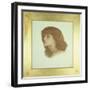 May Morris (Aged 9 Years) 1871-Dante Gabriel Charles Rossetti-Framed Giclee Print