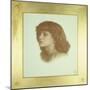 May Morris (Aged 9 Years) 1871-Dante Gabriel Charles Rossetti-Mounted Giclee Print