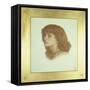 May Morris (Aged 9 Years) 1871-Dante Gabriel Charles Rossetti-Framed Stretched Canvas