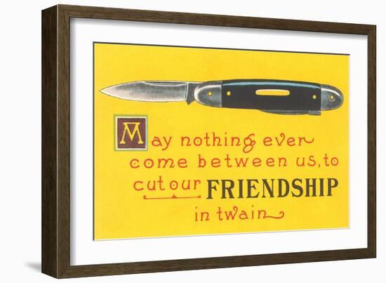 May Nothing Come Between Us-null-Framed Art Print