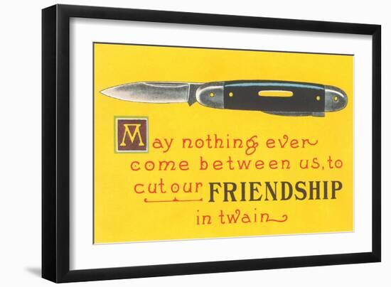 May Nothing Come Between Us-null-Framed Art Print