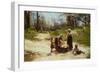 May (Oil on Canvas)-Frederick Morgan-Framed Giclee Print