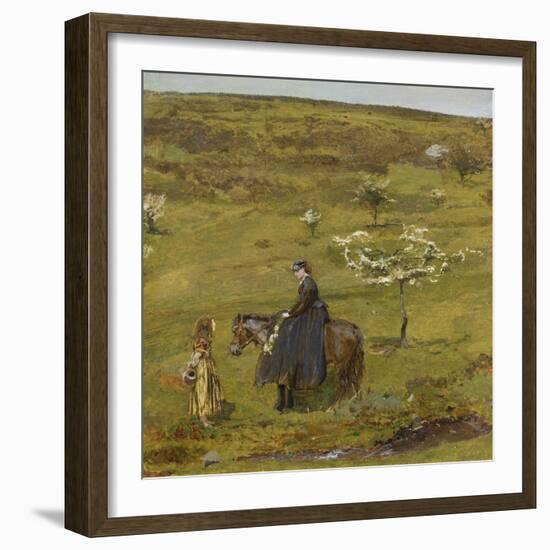 May on the Hill-John William North-Framed Giclee Print